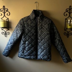 Paisley Puff Jacket